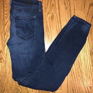 AG the prima mid rise cigarette jeans